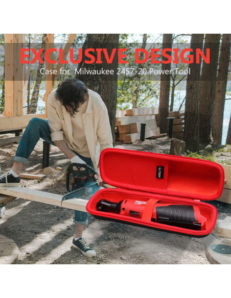 Funda LTGEM para Llave de Carraca Milwaukee 2457-20 M12 Funda LTGEM para Llave de Carraca Milwaukee 2457-20 M12