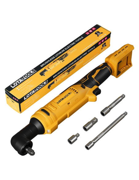 Llave de Trinquete Eléctrica LotaTools 3/8" 12.8 kg-m Llave de Trinquete Eléctrica LotaTools 3/8" 12.8 kg-m