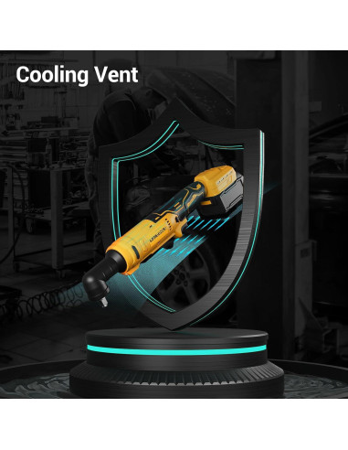 Llave de Trinquete Eléctrica LotaTools 3/8" 12.8 kg-m