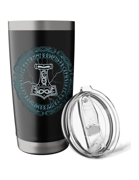 Martillo de Thor Mjolnir 20 oz Acero Inoxidable Aislado Martillo de Thor Mjolnir 20 oz Acero Inoxidable Aislado
