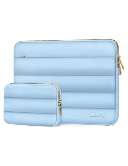 Funda Acolchada para Laptop 13.3" MOSISO Azul Claro Funda Acolchada para Laptop 13.3" MOSISO Azul Claro