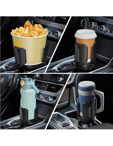 Soporte para Tazas de Auto Este Hill Ajustable 6.5-14 cm