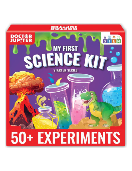 Kit de Ciencia para Niños Doctor Jupiter - 50 Experimentos STEM Kit de Ciencia para Niños Doctor Jupiter - 50 Experimentos STEM