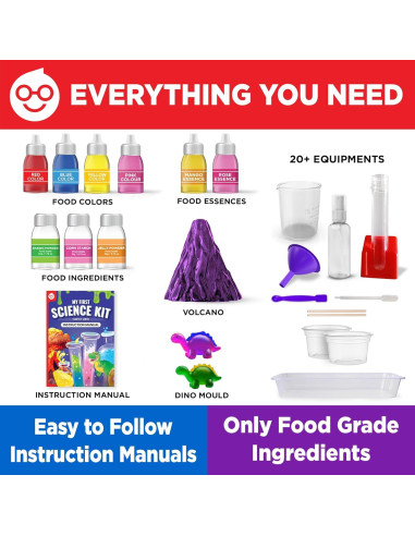 Kit de Ciencia para Niños Doctor Jupiter - 50 Experimentos STEM