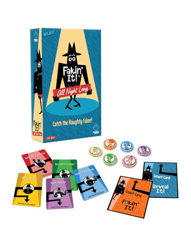 Juego de Mesa Wilder Fakin' It Todo la Noche - 3-6 Jugadores