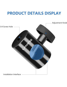Adaptador Rápido Lanxire L0220 para Soporte de Luz 16mm 2