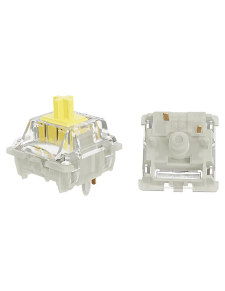 Interruptores de Teclado GATERON KS-9 2.0 Amarillo Silencioso 35PCS Interruptores de Teclado GATERON KS-9 2.0 Amarillo Silencioso 35PCS