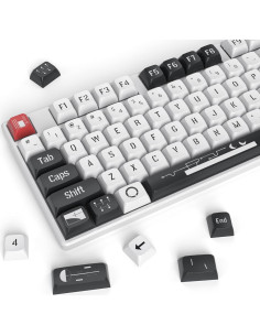 Keycaps XDA Owpkeenthy 133 Teclas PBT Blanco para Teclado Mecánico 2