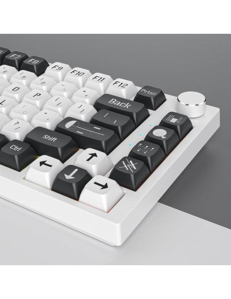 Keycaps XDA Owpkeenthy 133 Teclas PBT Blanco para Teclado Mecánico Keycaps XDA Owpkeenthy 133 Teclas PBT Blanco para Teclado Mecánico