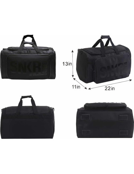 Bolsa de Viaje Duffel Multifuncional para Zapatillas - Negro Bolsa de Viaje Duffel Multifuncional para Zapatillas - Negro
