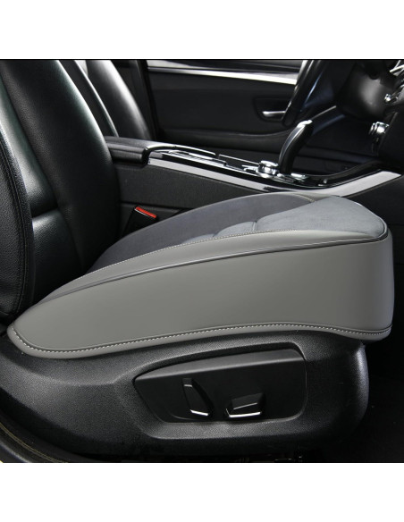 Cojín de Asiento de Coche KAYI 2 Pack Espuma de Memoria Gris Cojín de Asiento de Coche KAYI 2 Pack Espuma de Memoria Gris