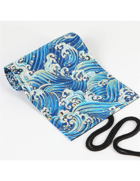 Estuche de Lápices DIYOMR Océano Azul 72 Ranuras Organizador Estuche de Lápices DIYOMR Océano Azul 72 Ranuras Organizador