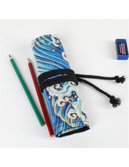 Estuche de Lápices DIYOMR Océano Azul 72 Ranuras Organizador Estuche de Lápices DIYOMR Océano Azul 72 Ranuras Organizador