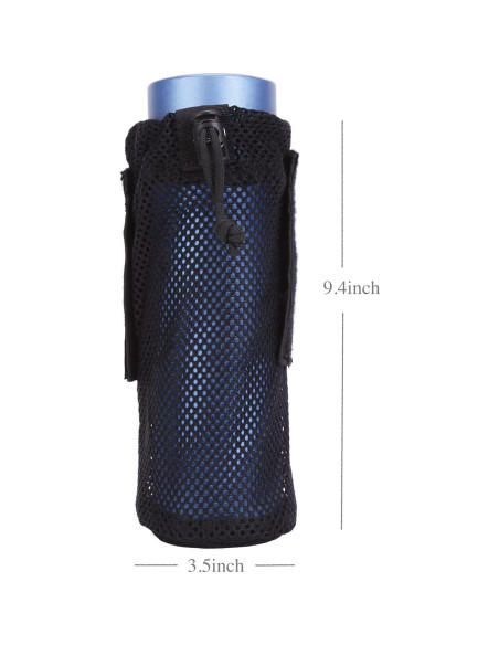 Bolsa de Agua Pouch Molle SHAPE YOU 500ml Plegable Negra Bolsa de Agua Pouch Molle SHAPE YOU 500ml Plegable Negra