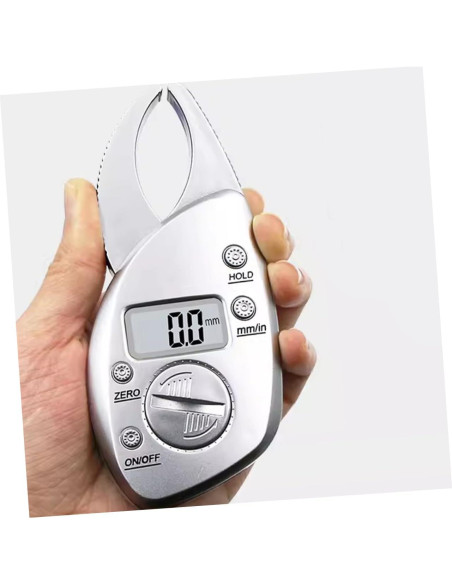 Calibrador Digital de Pliegues Cutáneos DRESSOOS - Plata Calibrador Digital de Pliegues Cutáneos DRESSOOS - Plata