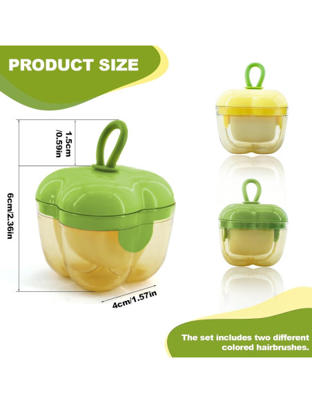 Rodillo de Pelusa Mini Reutilizable YOSMAKIY 2 Pcs Ecológico Rodillo de Pelusa Mini Reutilizable YOSMAKIY 2 Pcs Ecológico