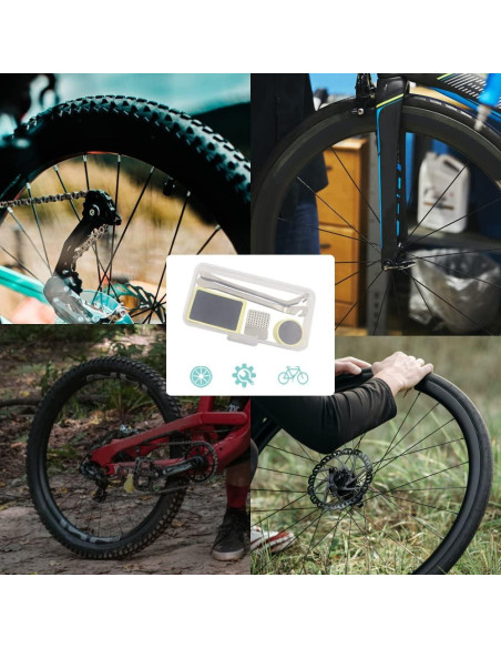 Kit de Parcheo de Neumáticos de Bicicleta BangBoom 18 Piezas Kit de Parcheo de Neumáticos de Bicicleta BangBoom 18 Piezas