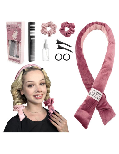 Rizador de Cabello Sin Calor YAMEISTA con Scrunchies y Clips