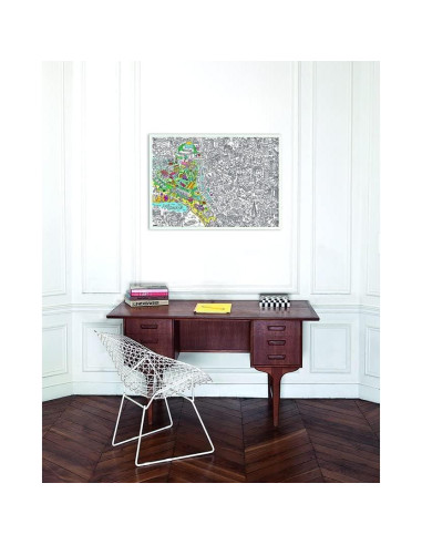 Póster para Colorear Omy Gigante Los Ángeles 101.6x71.1cm