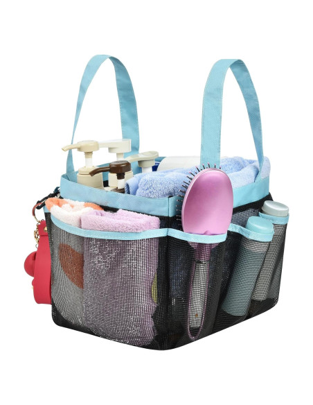 Cesta de Ducha de Malla Haudry, Organizador Grande 22.9x21.6cm Cesta de Ducha de Malla Haudry, Organizador Grande 22.9x21.6cm