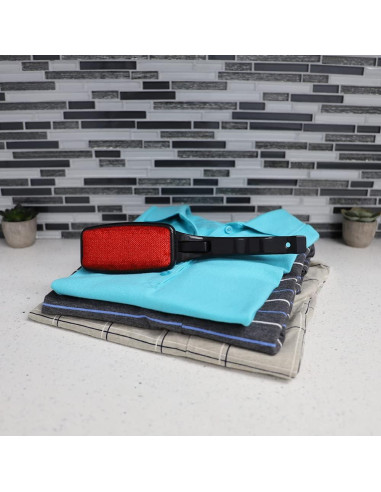 Cepillo Removedor de Pelusa Home Basics Rojo - Manual, Reutilizable