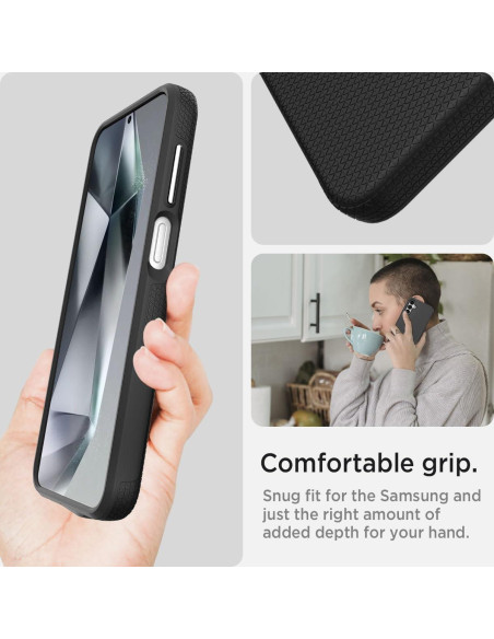 Funda Rugged Miimall para Samsung Galaxy A15 5G Negra Funda Rugged Miimall para Samsung Galaxy A15 5G Negra