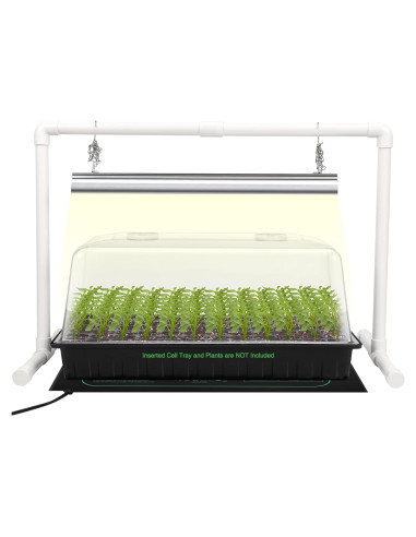 Kit de Inicio de Semillas 1020 SOLIGT con Luz y Manta Térmica