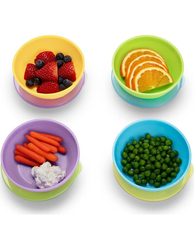 Set de Alimentación para Bebés Munchkin Love-a-Bowls 10 Piezas