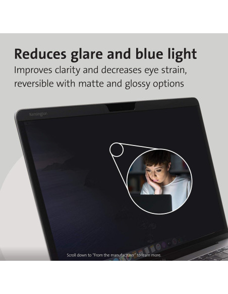 Pantalla de Privacidad Magnética Kensington MP15 para MacBook Pro 15" 2016-2019 Pantalla de Privacidad Magnética Kensington MP15 para MacBook Pro 15" 2016-2019