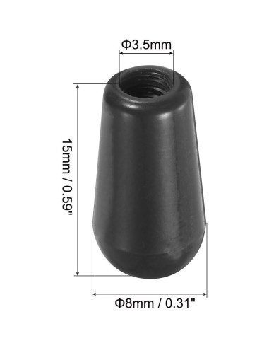 Tapa de Brazo de Trémolo para Guitarra Eléctrica LP MECCANIXITY - 2 Piezas