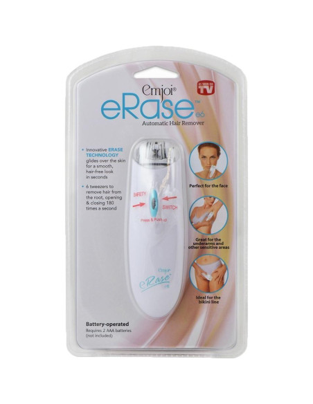 Emjoi eRase e6 Epilador Facial Compacto 2 Piezas Emjoi eRase e6 Epilador Facial Compacto 2 Piezas