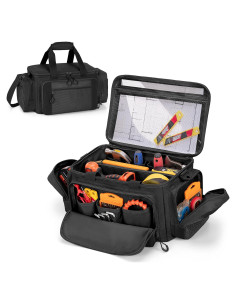 Bolsa de Herramientas Táctica Trahzia Negra 35.56x21.59x20.07 cm