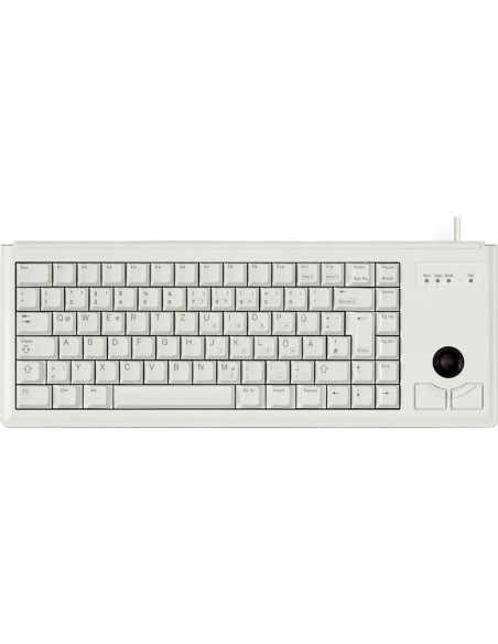 Teclado UltraSlim Cherry G84 con Trackball Óptico 83 Teclas Teclado UltraSlim Cherry G84 con Trackball Óptico 83 Teclas