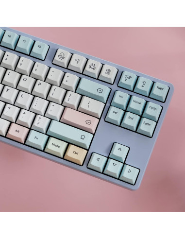 CuXiu Conjunto de 136 Teclas PBT para Teclado Mecánico ANSI