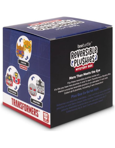 Peluches Reversibles TeeTurtle Transformers 7.62 cm Sorpresa
