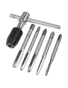 Juego de Llaves de Roscar en T Hariendny - 6 Piezas M3 a M8