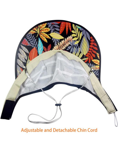 Sombrero de Sol HINDAWI para Mujeres Plegable UV Negro