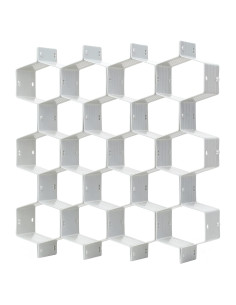 Separador de Cajones Ajustable Natzerat 8 Divisores Gris