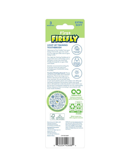 Cepillo de Dientes Peppa Pig Firefly First con Temporizador Iluminado Cepillo de Dientes Peppa Pig Firefly First con Temporizador Iluminado