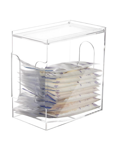 Organizador de Congelador Heyrelda para Leche Materna 12x20x21.6cm