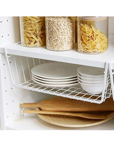 Cestas de Almacenamiento Colgantes Tebery 2 Piezas 38.1x25.4cm