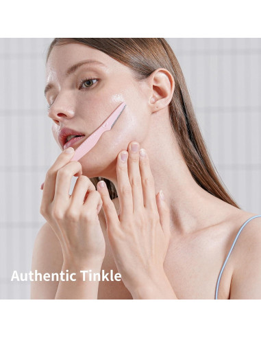 Kit de Dermaplaning Tinkle Ultimate - 6 Navajas para Exfoliación