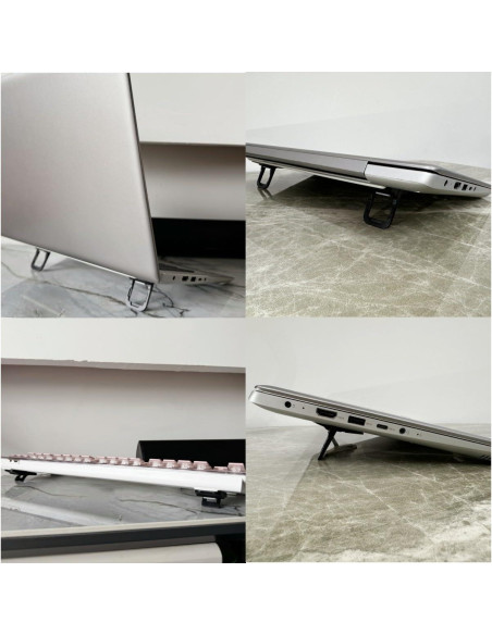 Soporte para Laptop Universal OHNAKON Plegable Antideslizante Soporte para Laptop Universal OHNAKON Plegable Antideslizante