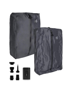 Paquete de 2 Bolsas de Vacío Tiagowell Medianas Negras