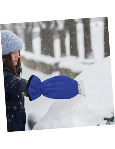 Raspador de Nieve Multifuncional Outanaya con Guante Azul