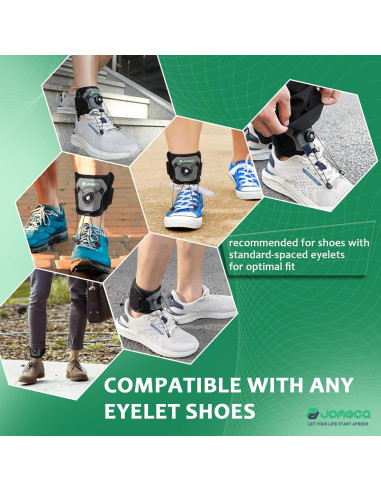 Férula AFO Ajustable JOMECA para Pie Caído - Soporte Dorsiflexión