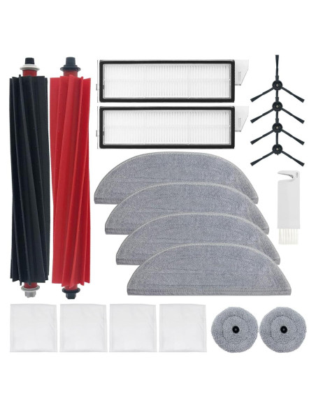Kit de Accesorios 19 PCS para Aspiradora Roborock S8 Max/MaxV Ultra Kit de Accesorios 19 PCS para Aspiradora Roborock S8 Max/MaxV Ultra
