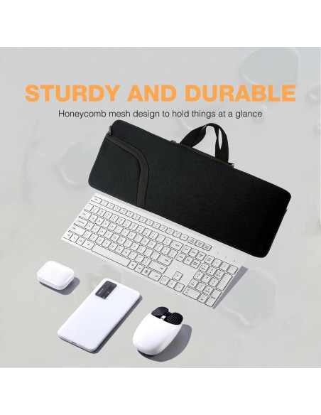 Funda de neopreno para teclado Logitech MX Keys - 45x17x3cm Funda de neopreno para teclado Logitech MX Keys - 45x17x3cm