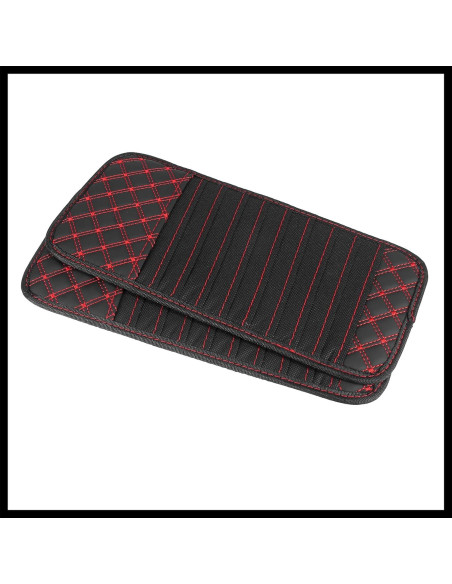 Organizador de Almacenamiento para CD Hihaha 2 Pcs Negro Rojo Organizador de Almacenamiento para CD Hihaha 2 Pcs Negro Rojo