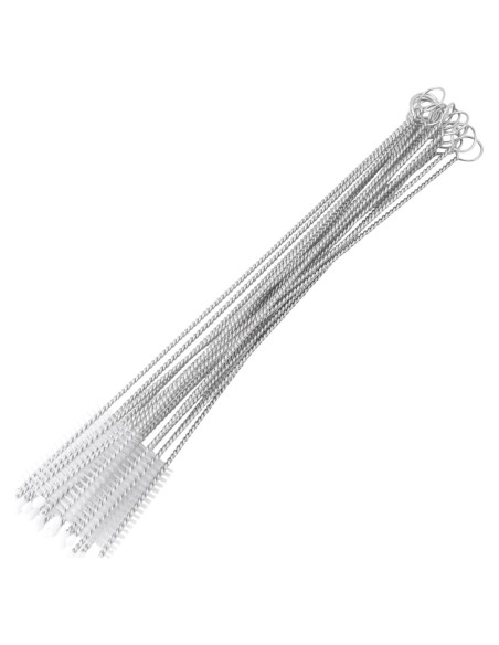 20 Cepillos Limpiadores de Popotes Chazcool 17cm Acero Inoxidable 20 Cepillos Limpiadores de Popotes Chazcool 17cm Acero Inoxidable